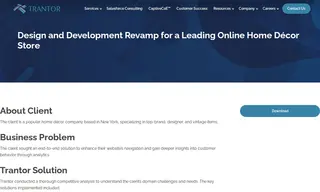 Preview of the Leading Online Home Décor Store Case Study