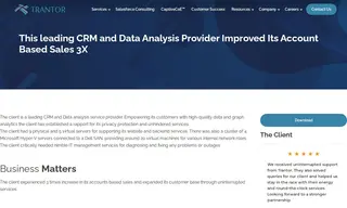 Preview of the Leading CRM and Data Analysis Provider Case Study