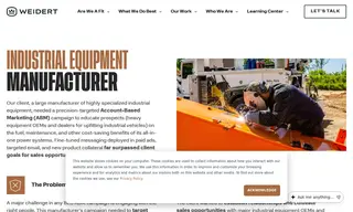 Preview of the Industrial Equipment Manufacturer Case Study