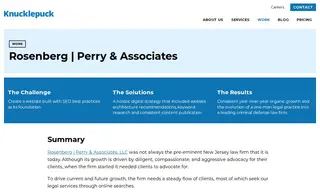 Preview of the Rosenberg | Perry & Associates, LLC Case Study