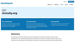 Preview of the Annuity.org Case Study