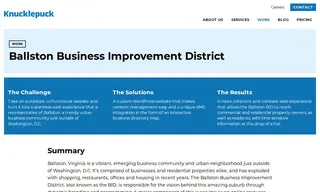 Preview of the Ballston Business Improvement District Case Study