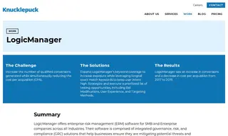 Preview of the LogicManager Case Study