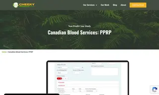 Preview of the Canadian Blood Services Case Study