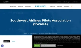Preview of the Southwest Airlines Pilots Association (swapa) Case Study