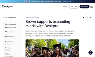Preview of the Brown University Case Study