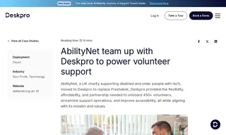 Preview of the AbilityNet Case Study