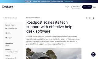 Preview of the Roadpost Case Study