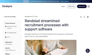 Preview of the Randstad Case Study