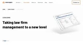 Preview of the Legalsense Case Study