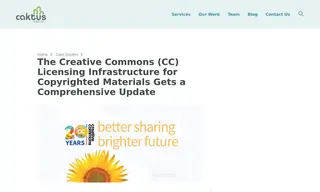 Preview of the Creative Commons Case Study