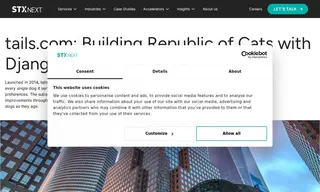Preview of the Tails.com Case Study