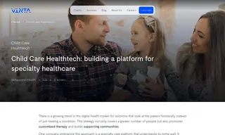 Preview of the Child Care Healthtech Case Study