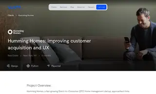 Preview of the Humming Homes Case Study