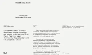 Preview of the Tom Wood Case Study