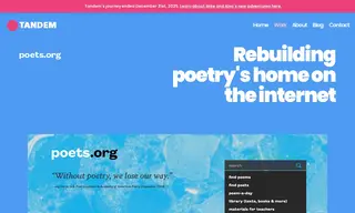 Preview of the The Academy of American Poets Case Study