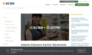 Preview of the Adams Fairacre Farms Case Study