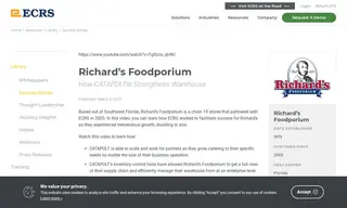 Preview of the Richard’s Foodporium Case Study