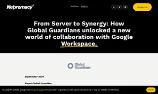 Preview of the Global Guardians Case Study