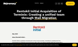 Preview of the Rentokil Initial Case Study
