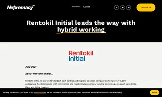 Preview of the Rentokil Initial Case Study