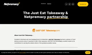 Preview of the Just Eat Case Study