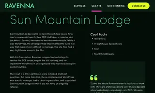 Preview of the Sun Mountain Lodge Case Study