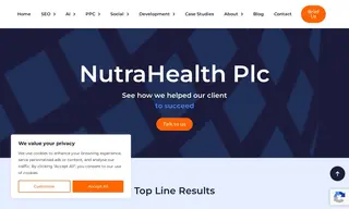 Preview of the NutraHealth Plc Case Study