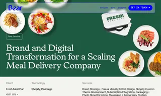 Preview of the Fresh Meal Plan Case Study