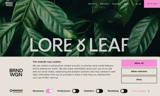 Preview of the Lore & Leaf Case Study