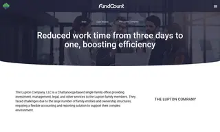 Preview of the The Lupton Company Case Study