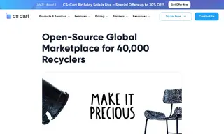 Preview of the Precious Plastic Marketplace Case Study