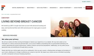 Preview of the Living Beyond Breast Cancer (lbbc) Case Study