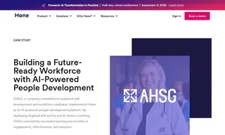 Preview of the AHSG Case Study