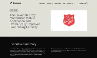 Preview of the The Salvation Army Case Study