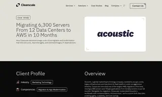 Preview of the Acoustic Case Study