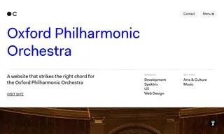Preview of the Oxford Philharmonic Orchestra Case Study