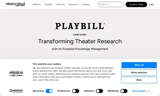 Preview of the Playbill Case Study