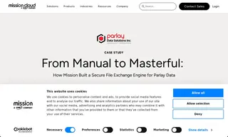 Preview of the Parlay Data Case Study