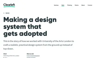 Preview of the University of the Arts London Case Study
