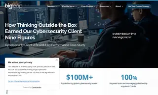 Preview of the Cybersecurity Client Case Study