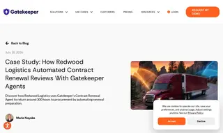 Preview of the Redwood Logistics Case Study
