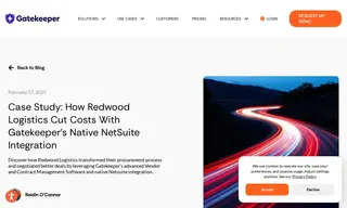 Preview of the Redwood Logistics Case Study