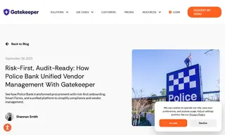 Preview of the Police Bank Case Study