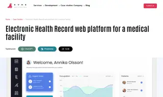 Preview of the Customer’s Clinic Case Study