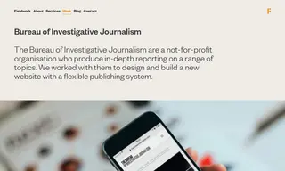 Preview of the Bureau of Investigative Journalism Case Study