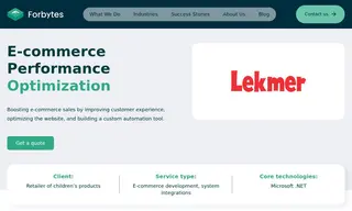 Preview of the Lekmer Case Study