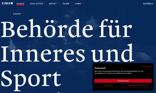 Preview of the Behörde Für Inneres Und Sport Hamburg Case Study