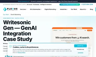Preview of the Writesonic Gen Case Study