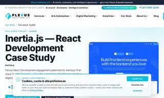 Preview of the Inertia.js Case Study